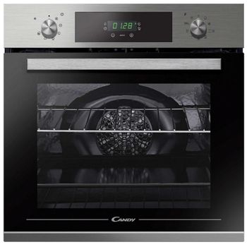 Horno Multifunción Candy FMBCA825SE0, 980 W, 70 L, Apertura Abatible, 8  Funciones de Cocción, Wifi, Eficiencia A+ - Negro