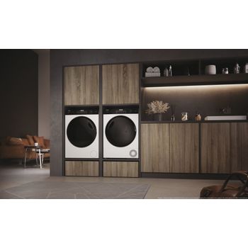 Haier Hd90-a3959e-it Secadora Independiente Carga Frontal 9 Kg A+++ Blanco