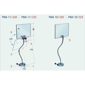 Metalworks 3230200 Pbm 11/320 Protector Base Magnetica 300x200