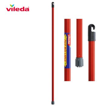 Palo Para Fregona Con Enganche Monoclick Rojo 140cm 112139 Vileda*