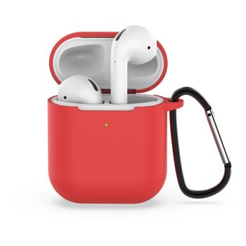 Funda Com Mosquetão Paraapple Airpods 2 - Rojo