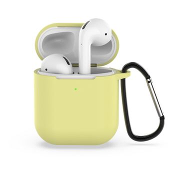 Funda Com Mosquetão Paraapple Airpods 2 - Amarillo