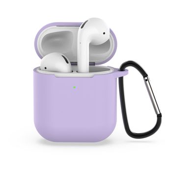 Funda Com Mosquetão Paraapple Airpods 2 - Violeta