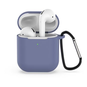 Funda Com Mosquetão Paraapple Airpods 2 - Gris