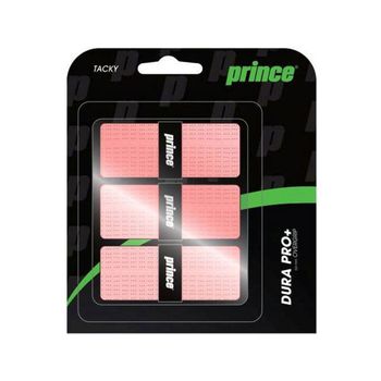 Pack 3 Overgrip Prince Durapro Rosa