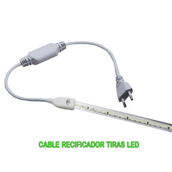 Lampara Led - Rectificador Tira Led 220v 15mm Clip - Luz Led