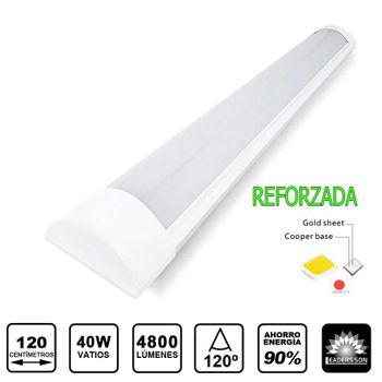 Lampara Led - Regleta Slim No Enlazable 120cm Nano Chip Tg 4000kneutra