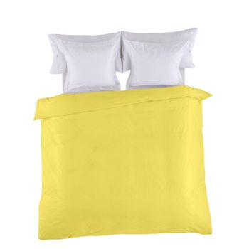 Funda Nórdica Alexandra House Living Amarillo 260 X 240 Cm