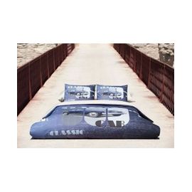 Funda Almohada Tout Le Jour Azul Cama 150/160 50X75 (2 UNIDADES) –