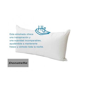 Almohada Donatella Premium, Antiácaros Blanco 070 Cm.