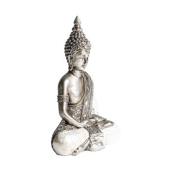 Akunadecor - Figura Acrilico Plata Budha