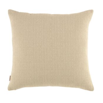 Funda De Cojín Alexandra House Living Beige 50 X 50 Cm