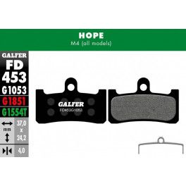 Galfer Bike Advanced Brake Pad Hope M4