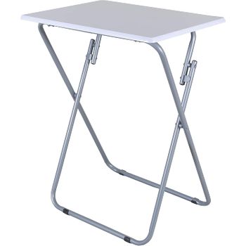 Aktive Mesa plegable baja para camping 60x40x40 cm blanco desde 20,95 €