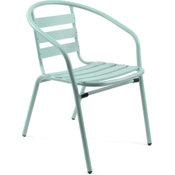 Silla De Aluminio Verde Menta