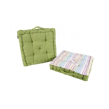 Cojín Silla Redondo Marrón De Algodón Y Poliéster De Ø 39x3cm con Ofertas  en Carrefour