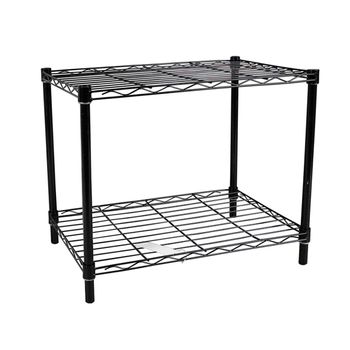 Estantería de cocina Nibe metal/ aglomerado 150 x 60 x 42 cm Negro