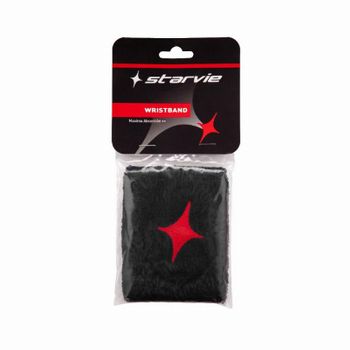 Munequera Starvie Negro Rojo 1 Unidad