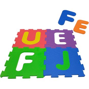 Mugar Suelo Para Niños Puzle 31,5x31,5x1cms De Goma Eva Letras,números con  Ofertas en Carrefour