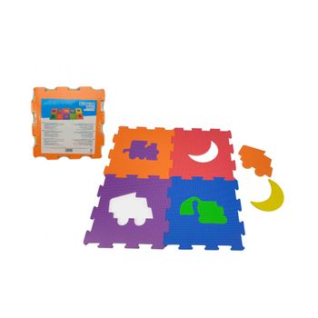 Alfombra Puzzle Infantil 10 Piezas (30x30 Cm)