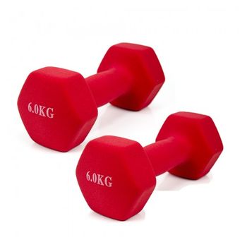 2x Mancuernas Pesas De 1kg Agarre Vinilo Suave Ejercicio Gimnasia  Musculacion - azul