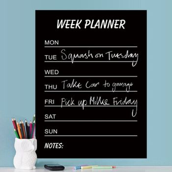 Pizarra De Vinilo Week Planner 60x45