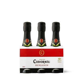 Codorniu Brut Petit Pack 3 20 Cl.  España Cava 0.2 Cl. 11.5º