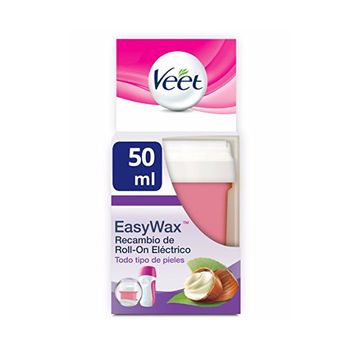 Recambio De Cera Depilatoria Manteca De Karité Para Roll-on Veet Easy Wax