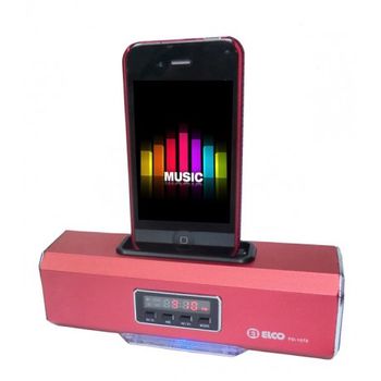 Barra Sonido Mp3 Rojo Fm Usb