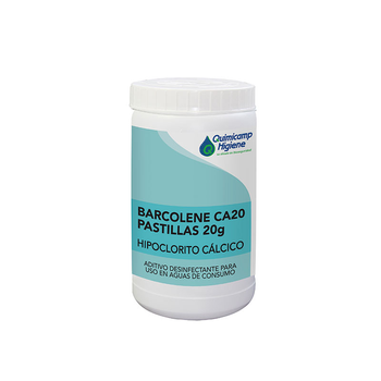 Bote De Hipoclorito Calcical 1 Kg Ca-20 Tabletas 20g