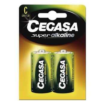 Pilas Alcalinas Cegasa Lr14 Bl 2 Un