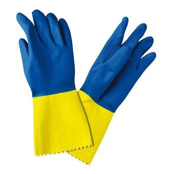 Guante Latex Bicolor Reforzad T7 - 7 1/2