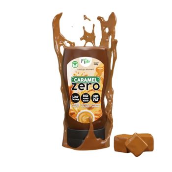 Protella - Sirope De Caramelo Zero 350 G - Sirope De Caramelo Bajo En Calorías