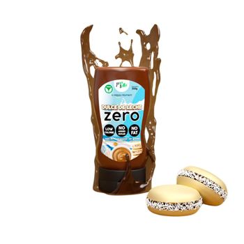 Protella - Sirope Dulce De Leche Zero 350 G - Dulce De Leche Bajo En Calorías