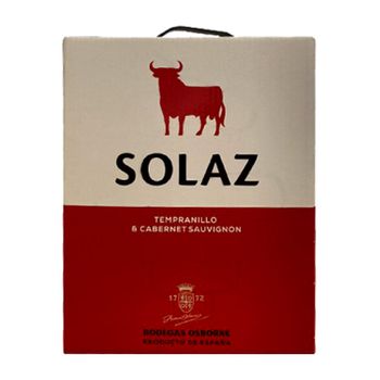 Osborne Vino Tinto Solaz Vino Bag In Box 3 L 13.5% Vol.