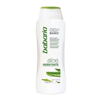 Gel De Baño Hidratante Con Aloe Vera Babaria (600 Ml)