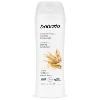 Babaria Body Milk Calmante Avena 400 Ml