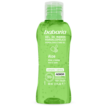 Babaria Gel De Manos Hidroalcohólico Aloe 50 Ml