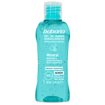 Babaria Gel De Manos Hidroalcohólico Mineral 50 Ml