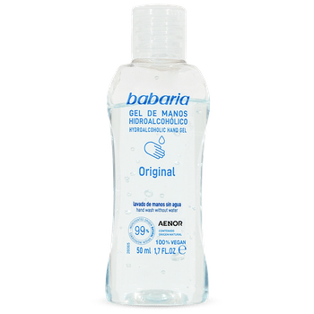 Babaria Gel De Manos Hidroalcohólico Original 50 Ml