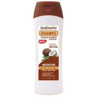 Babaria Champú Con Aceite De Coco Y Biotina Nutritivo 700 Ml