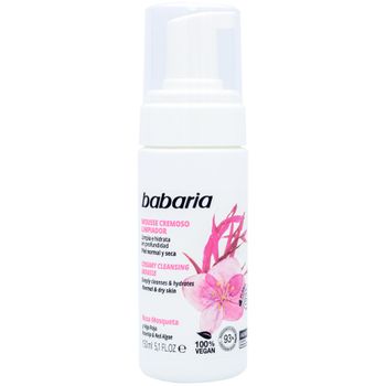 Babaria Mousse Limpiador Rosa Mosqueta 150 Ml