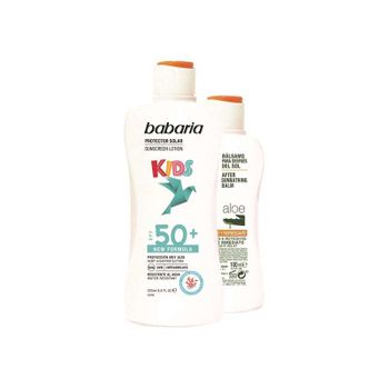 Babaria Leche Protector Solar Infantil F-50 200 Ml Mas After Sun Regalo 100 Ml