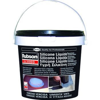 Silicona Liquida Rubson Sl3000 1kg Blanco