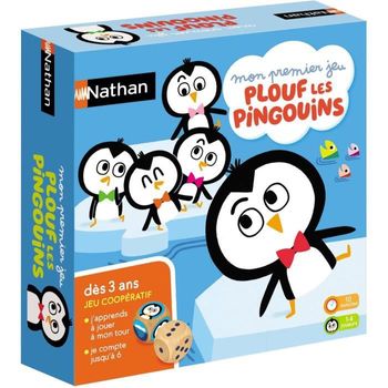 Juego De Mesa Plouf Los Pingüinos Nathan