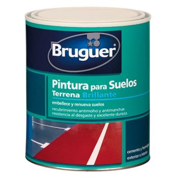 Pintura Suelos Terrena Gris - Bruguer 750 Ml 024006533..