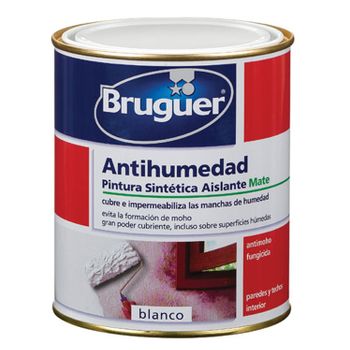 Pintura Antihumedad Bruguer Blanca 750ml.