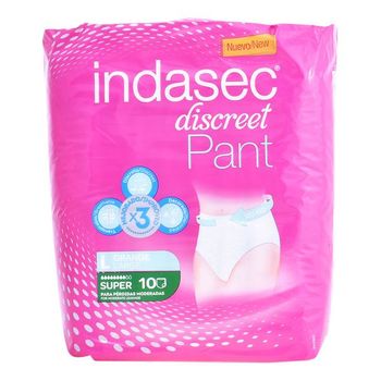 Pañales Para Incontinencia Pant Super Talla Grande Indasec (10 Uds)