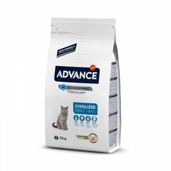 Advance Feline Adult Sterilized Pavo 10kg Gatos Esterilizados