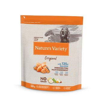 Nature's Variety Canine Adult Med Max Salmon 600gr